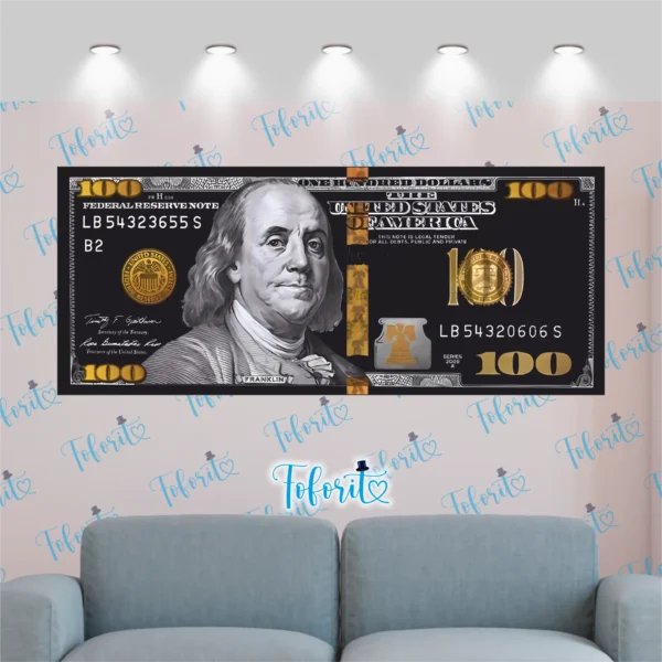 Bastidor 100 USD Black
