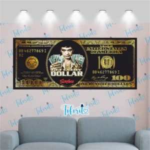 Bastidor 100 USD Scarface