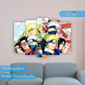 Multicuadro Equipo 7 - NARUTO