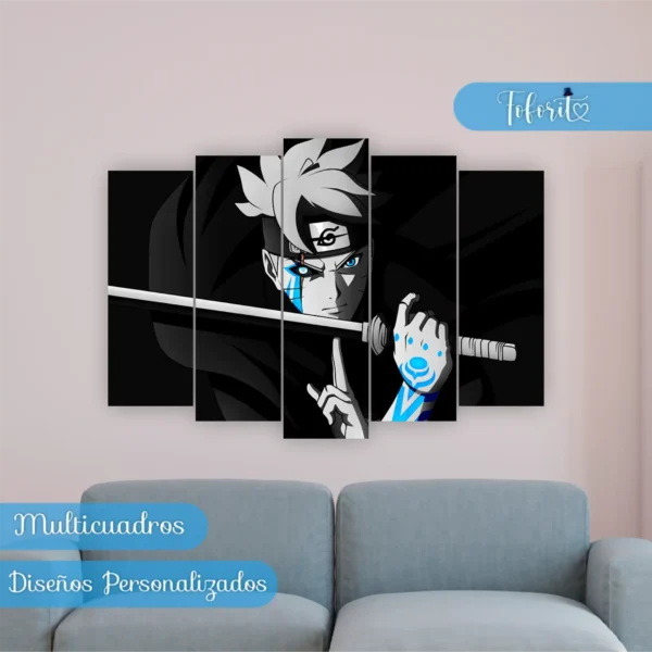 Multicuadro Boruto - NARUTO
