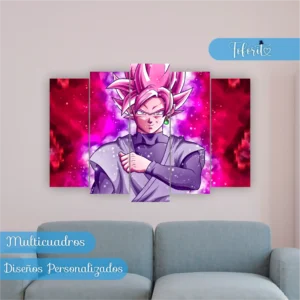 Multicuadro Goku BLACK Dragon Ball Super
