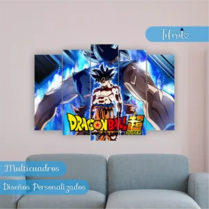 Multicuadro Goku Dragon Ball Super